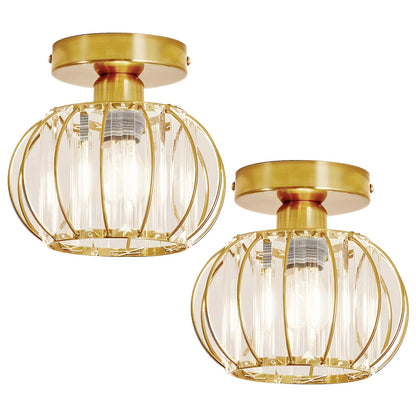 Industriële semi-flush plafondlampen