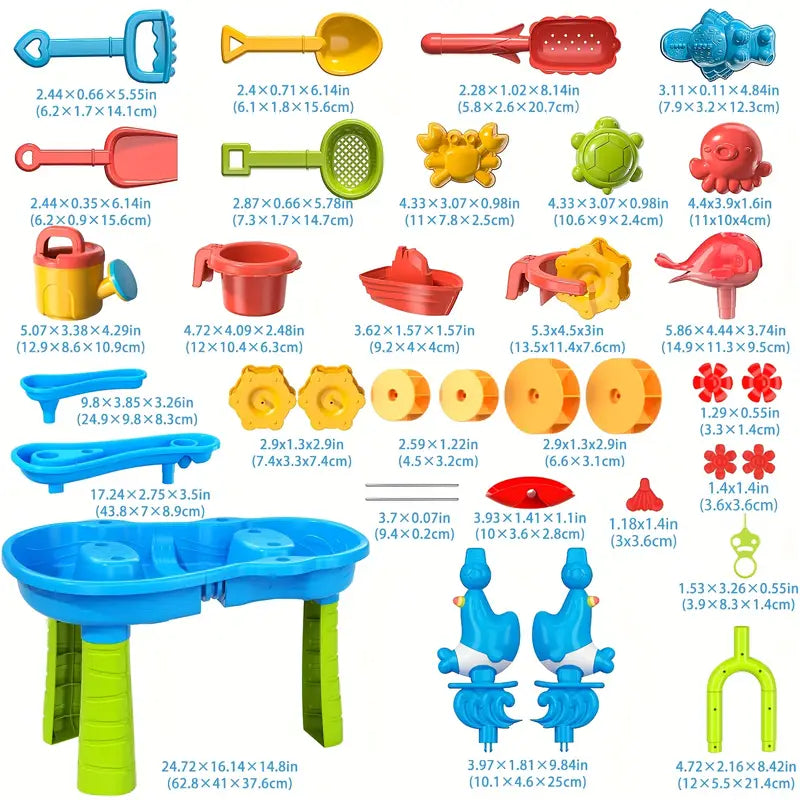 3-Laags Zand- en Watertafel