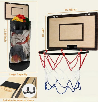 HoopHamper basketbal wasmand