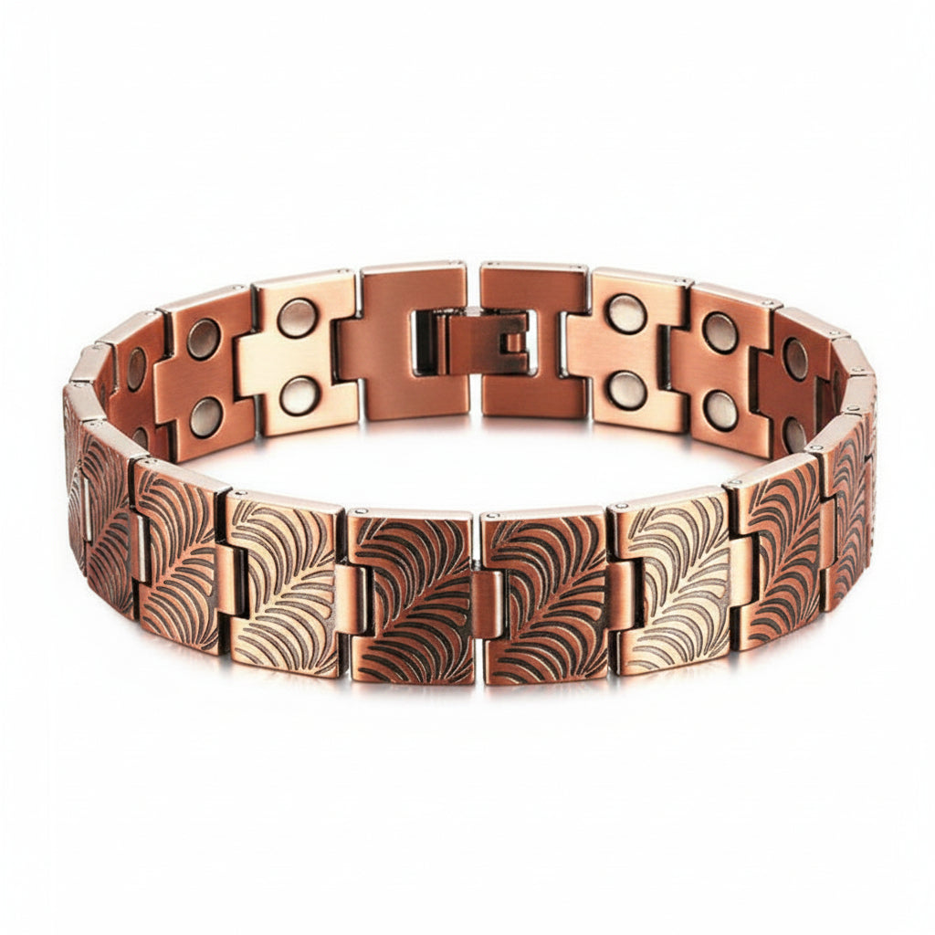 Magnetische schakelarmband met dubbele rij