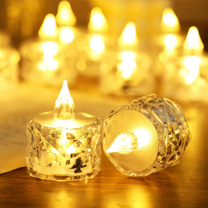 HexaGlow vlamloze led-tafellampen