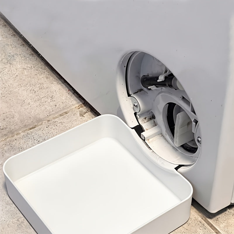 Lekbak voor wasmachine met laag profiel