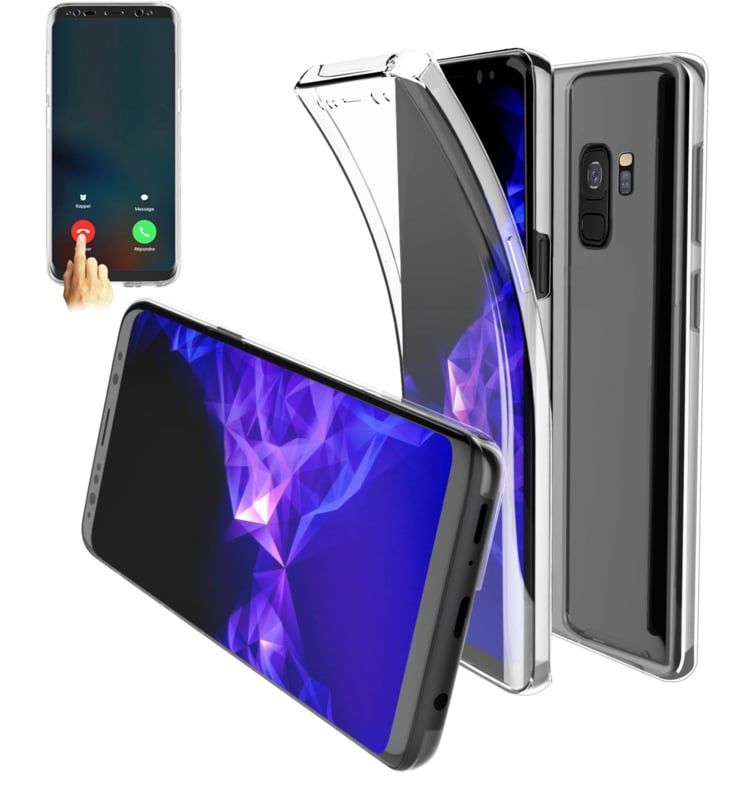 Galaxy A8 2018 360 full cover TPU hoesje