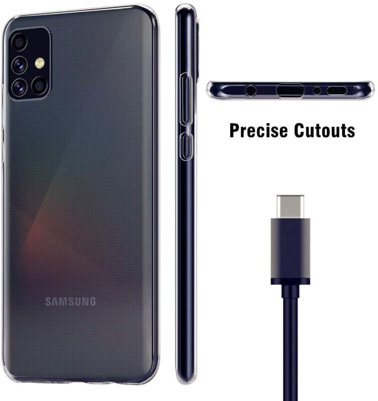 Galaxy A51 Premium transparant TPU-hoesje