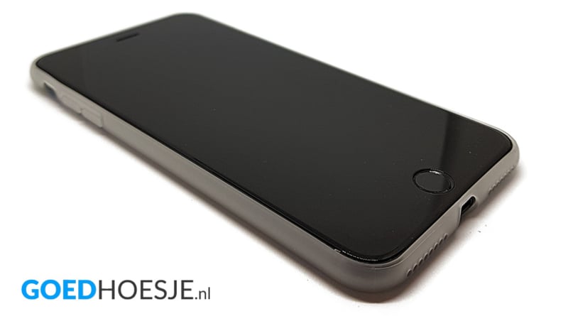 iPhone 7 Plus / 8 Plus Soft TPU hoesje marmer zwart-wit