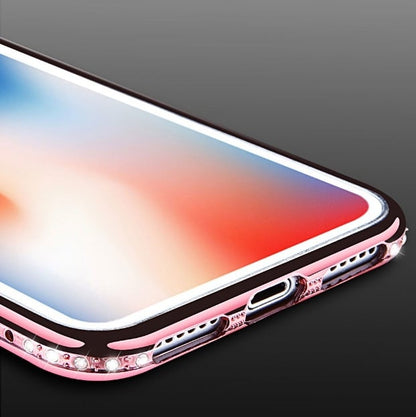 iPhone X / Xs Bling Hoesje met Bergkristallen