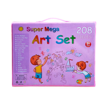 ColorSet 208-delige kunstset voor kinderen