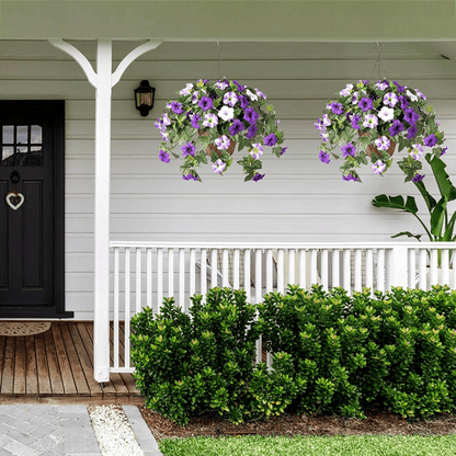 Lifelike kunstpetunia's weerbestendige bloemen