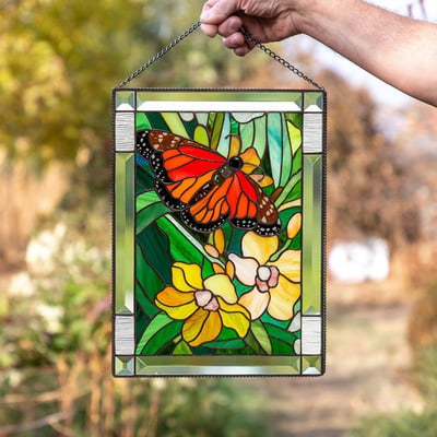 Lumio AeriGlass acryl glas-in-lood wanddecoratie