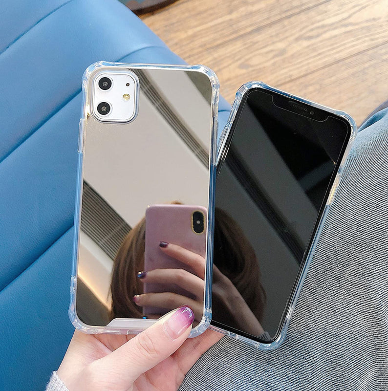 iPhone 11 TPU Air Cushion Spiegel Hoesje