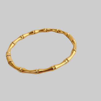 Bamboeknoop Gesloten Armband Voor Dames