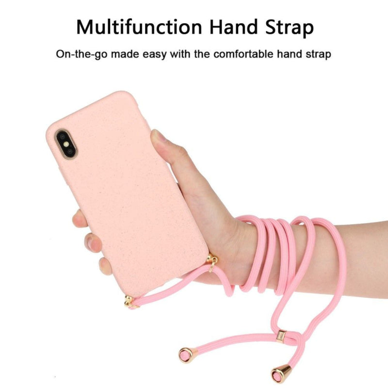 iPhone Xs Max crossbody TPU hoesje