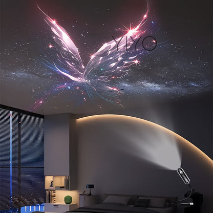 USB-projector nachtlamp met dromerig patroon