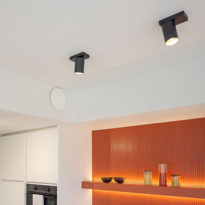 Lumio Nuo Plafondlamp Zwart Goud