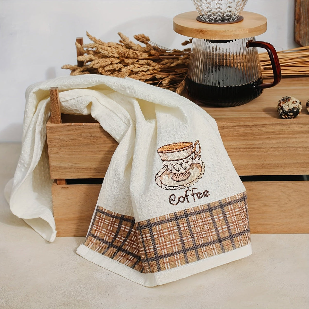 CottonWave wafel vaatdoekenset