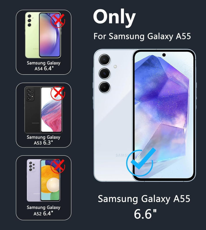 Samsung Galaxy A55 360° Ultra Clear hoesje