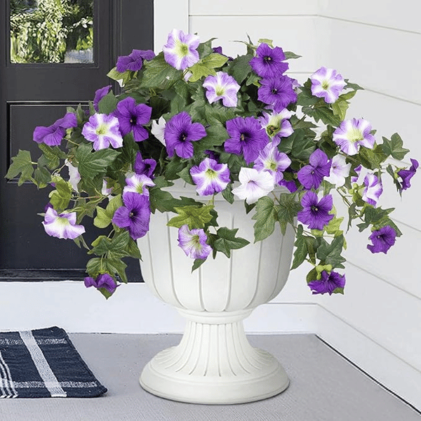 Lifelike kunstpetunia's weerbestendige bloemen