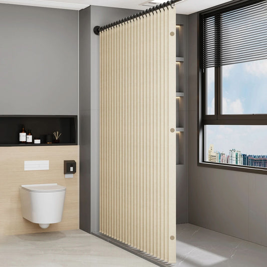 Vouwbare Doucheafscheiding met Magnetische Sluiting