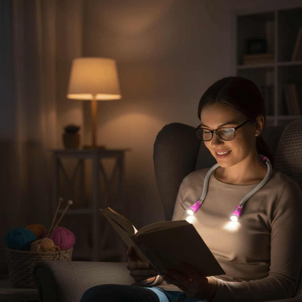 FlexiGlow flexibele LED-nekleeslamp