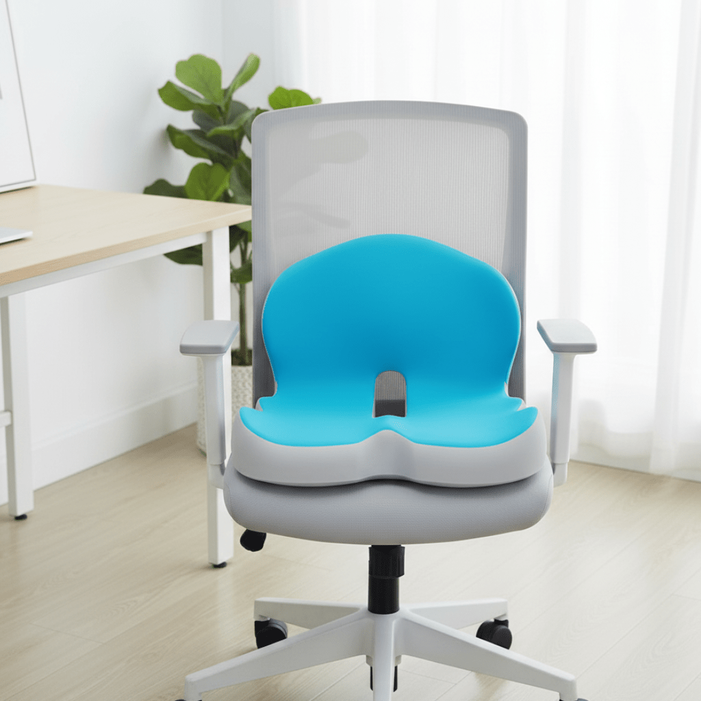 Ergonomisch memoryfoam zitkussen