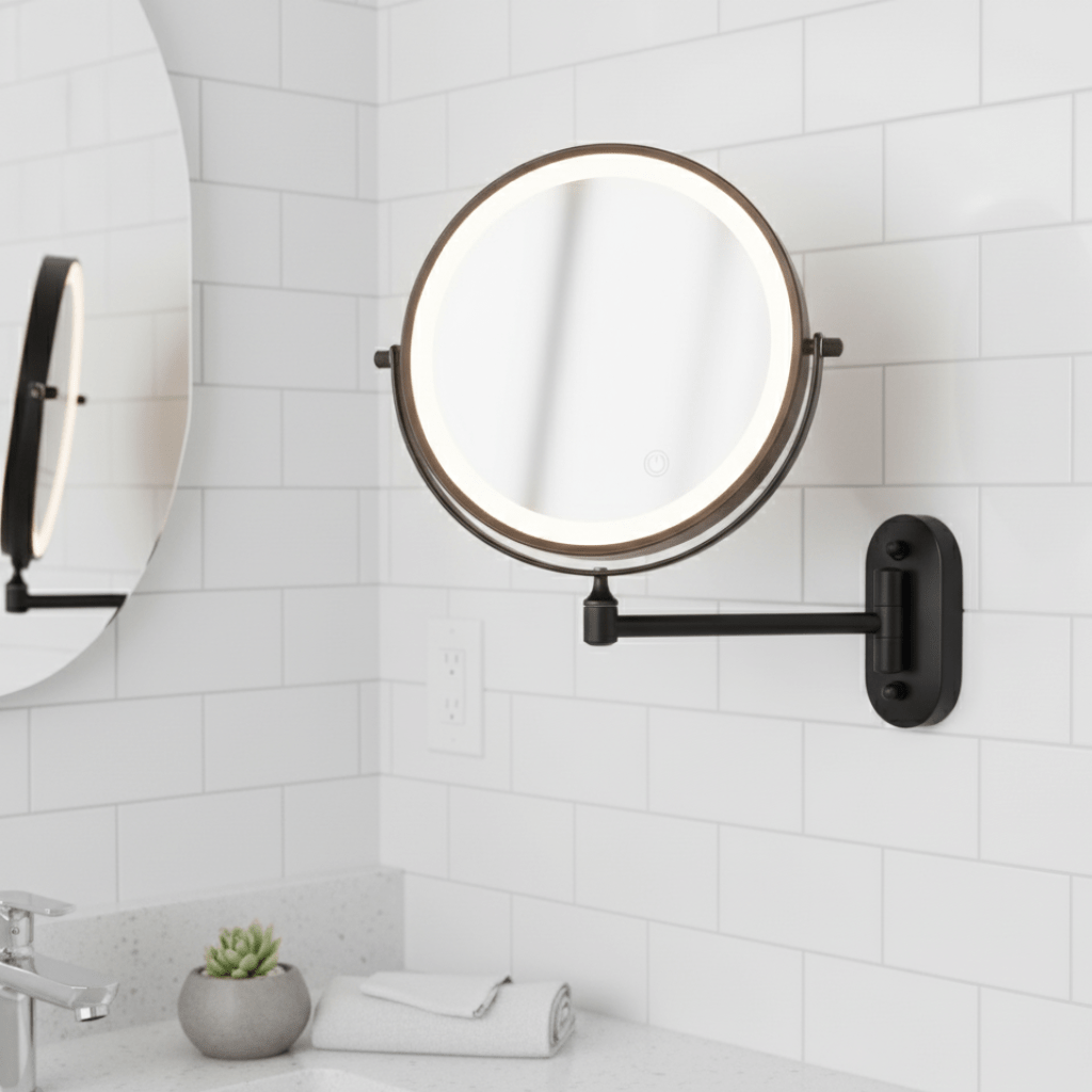 MAGNIFILUX oplaadbare LED-make-upspiegel