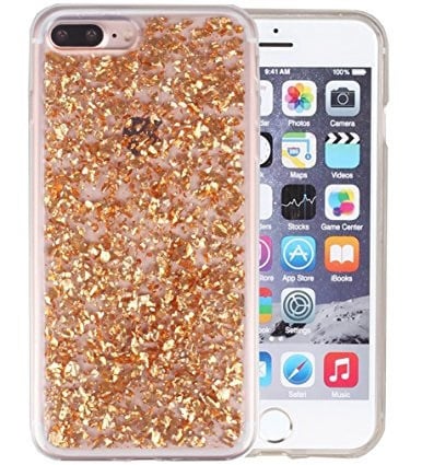 iPhone 7 Plus / 8 Plus TPU bling glitterhoesje