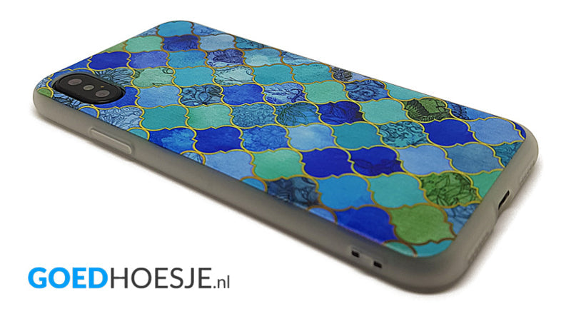 iPhone X / Xs TPU Hoesje Marmer Mozaïek