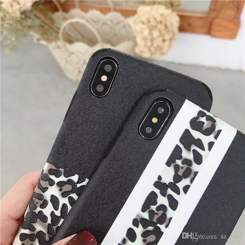 iPhone Xs Max TPU hoesje luipaardprint