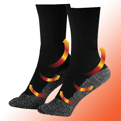 Warmly gealuminiseerde thermo wintersokken