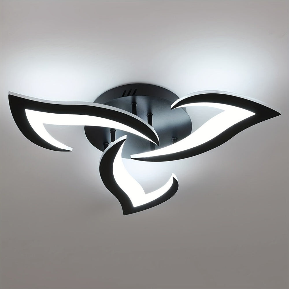 Lumio Livio elegante bloemvormige plafondlamp