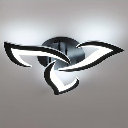 Lumio Livio elegante bloemvormige plafondlamp
