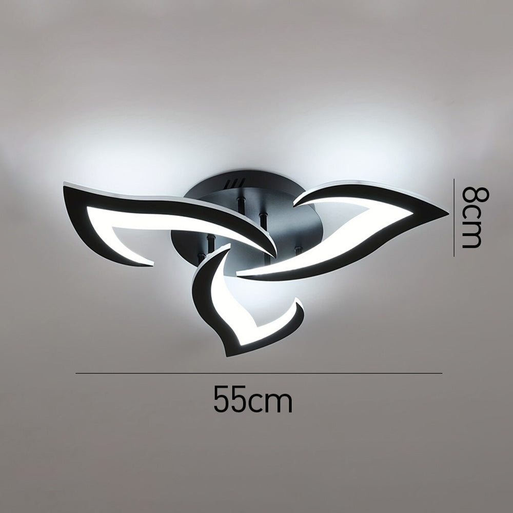 Lumio Livio elegante bloemvormige plafondlamp