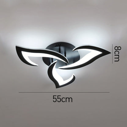 Lumio Livio elegante bloemvormige plafondlamp