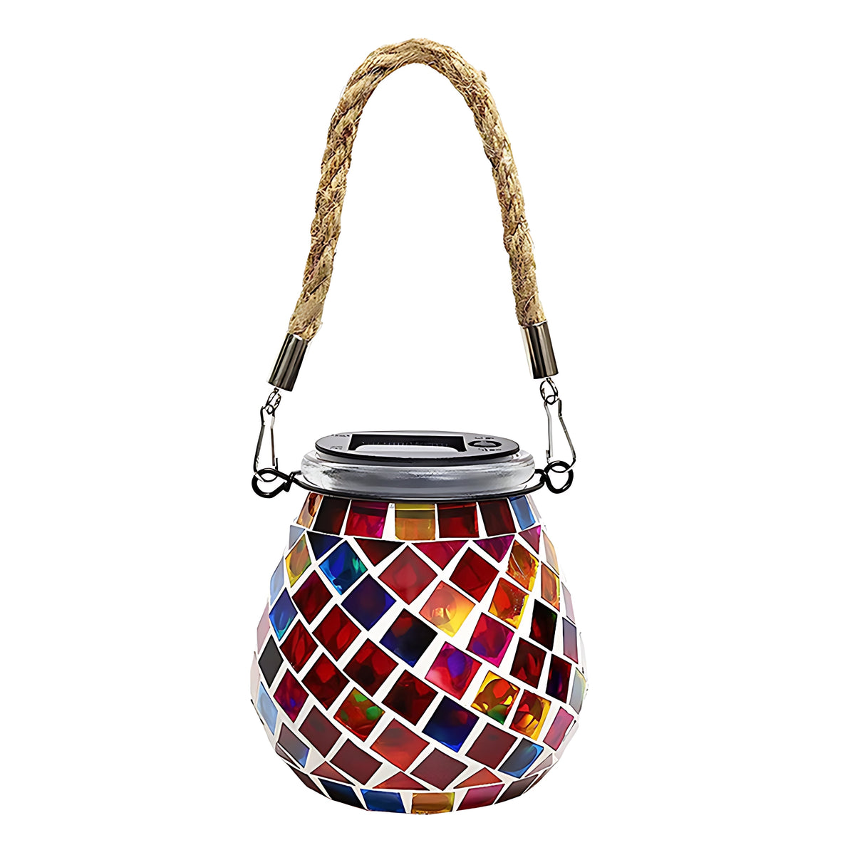 Lumio solar buitenlamp glas-in-lood