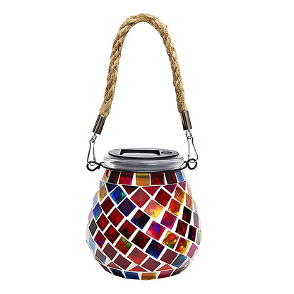 Lumio solar buitenlamp glas-in-lood