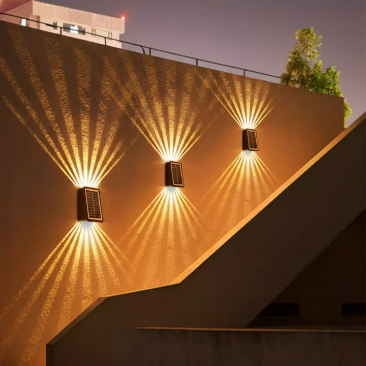 LumiSolar moderne solar wandlamp