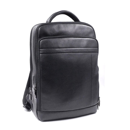 Premium Leren Rugzak met Vingerafdrukslot