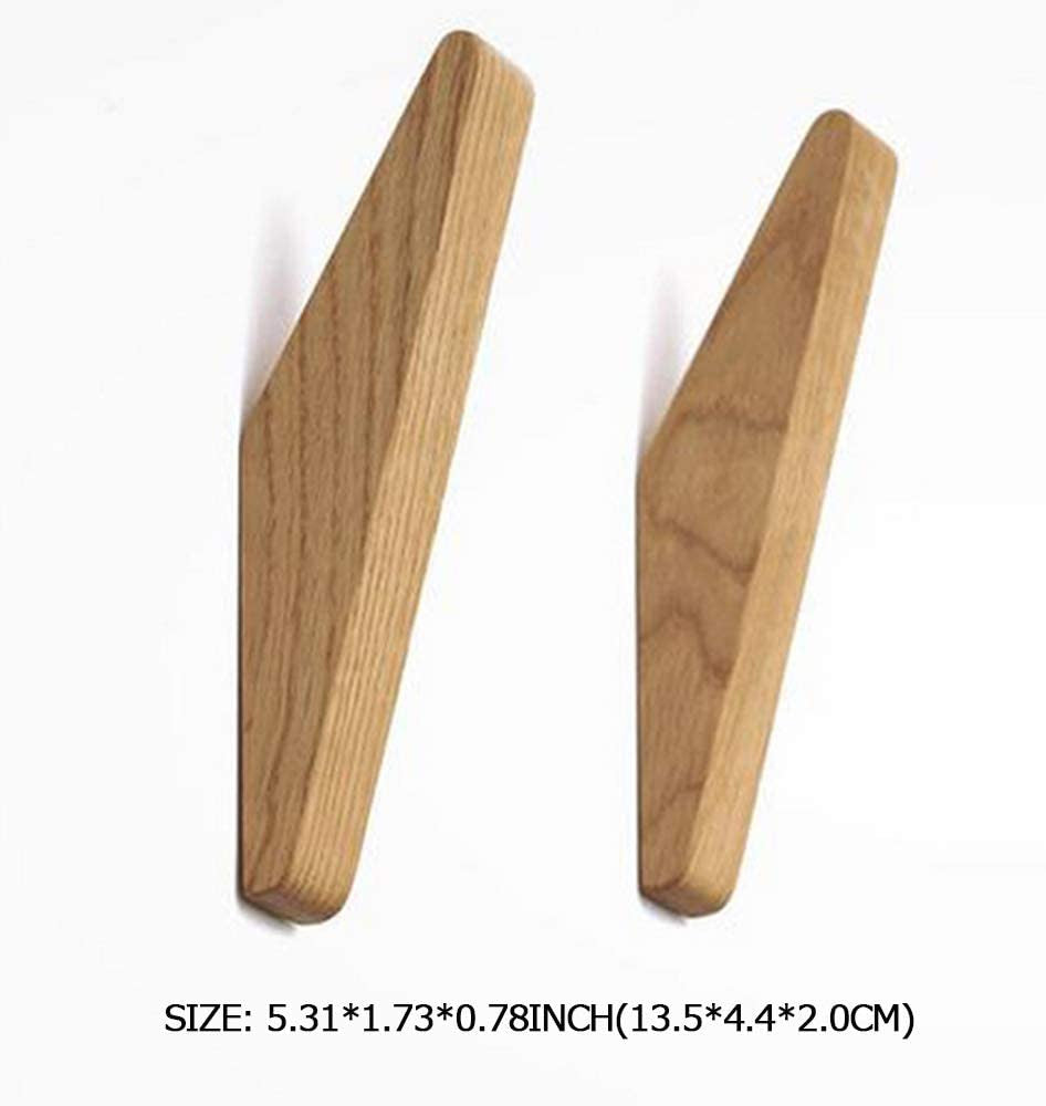 Boris houten wandhaken set van 6