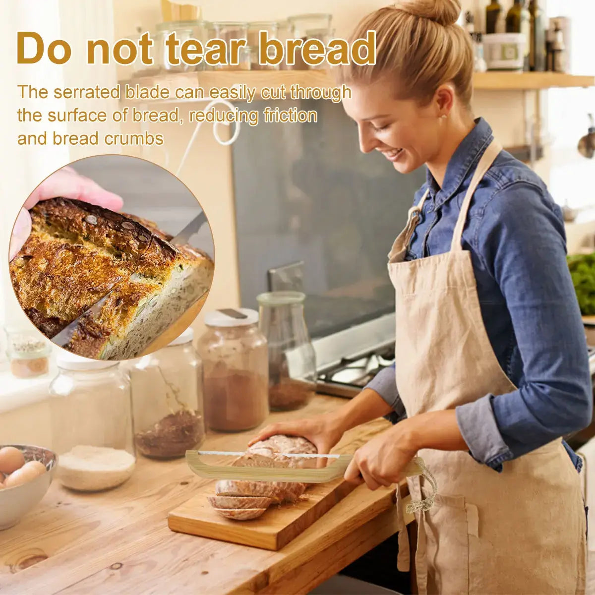 BreadMaster ergonomisch broodmes