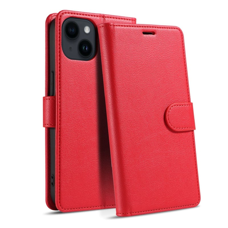 Luxe Leren Bookcase voor iPhone 16e / 17e