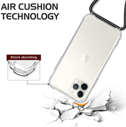 iPhone 11 Pro crossbody transparant TPU hoesje