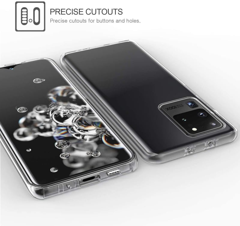 Galaxy S20 Ultra 360° Ultra Clear Hybrid Hoesje
