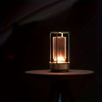 CrystalGlow oplaadbare LED tafellamp
