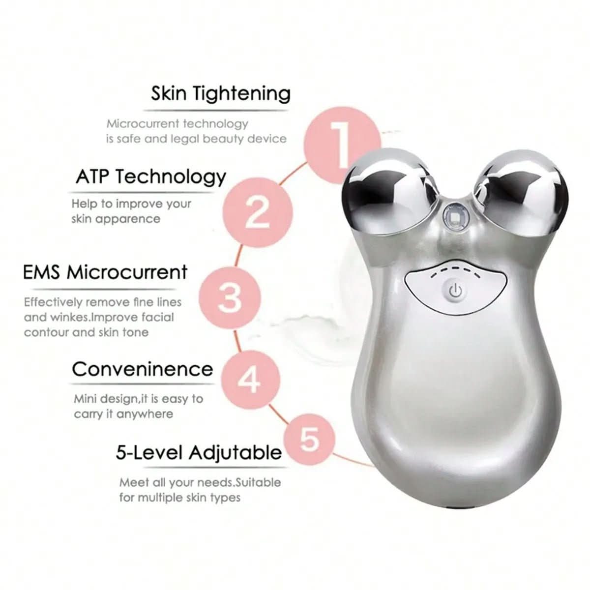 FIRMGLOW microcurrent gezichtsmassage apparaat