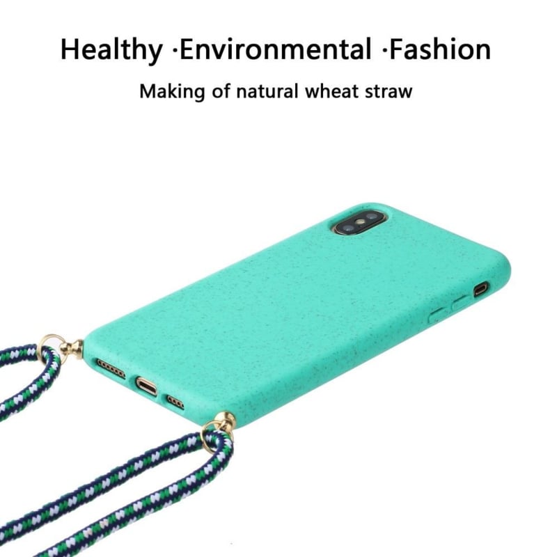 iPhone X / Xs crossbody TPU hoesje met koord