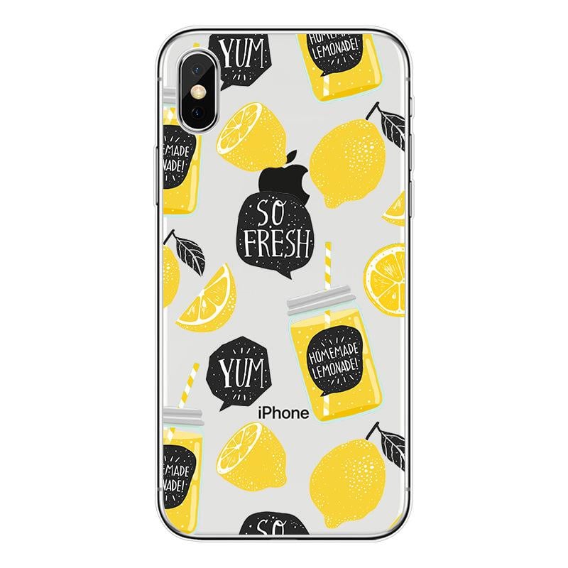 iPhone X / Xs Soft TPU Hoesje So Fresh Lemonade