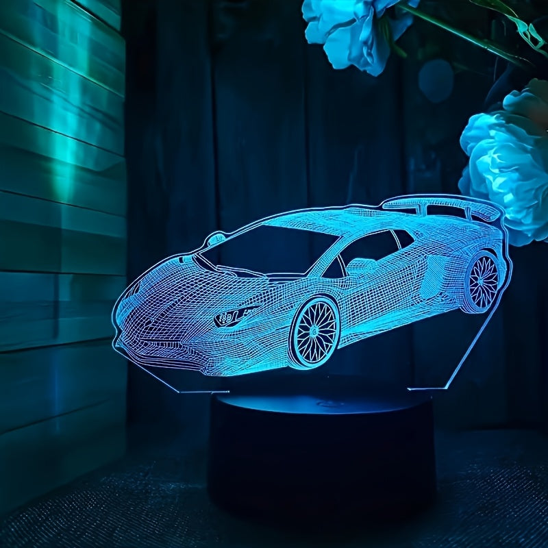 SpeedGlow 3D auto nachtlamp