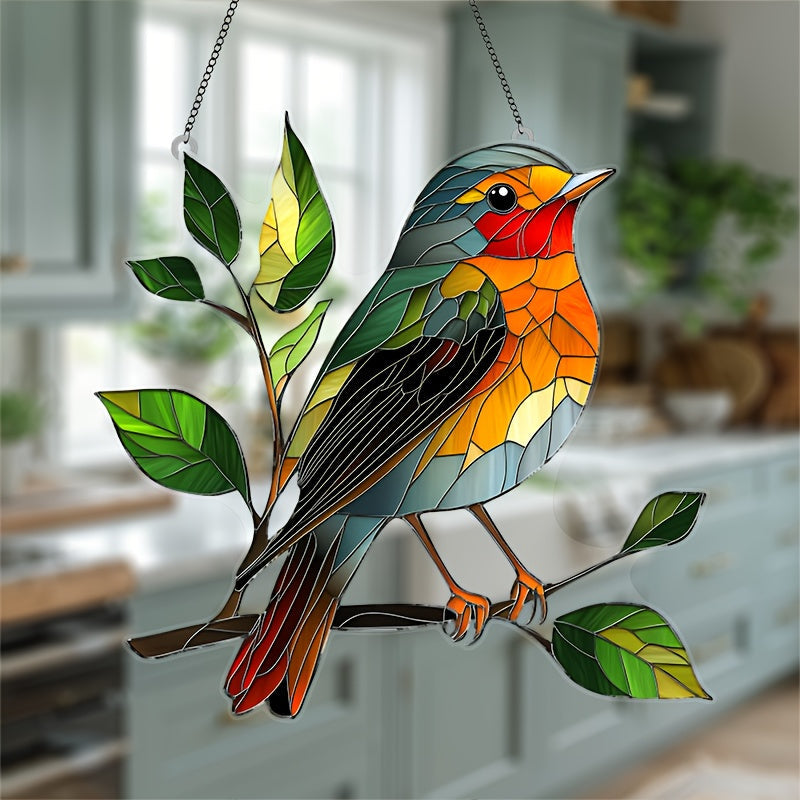 Odior Robin acryl raamdecoratie