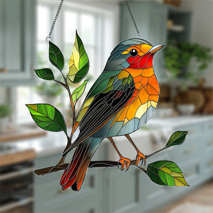 Odior Robin acryl raamdecoratie