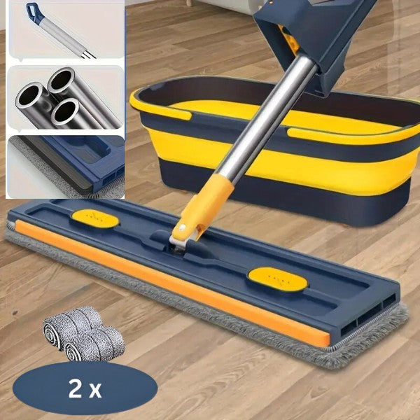 Cleansyra zelfuitwringende 360° vloerwisser
